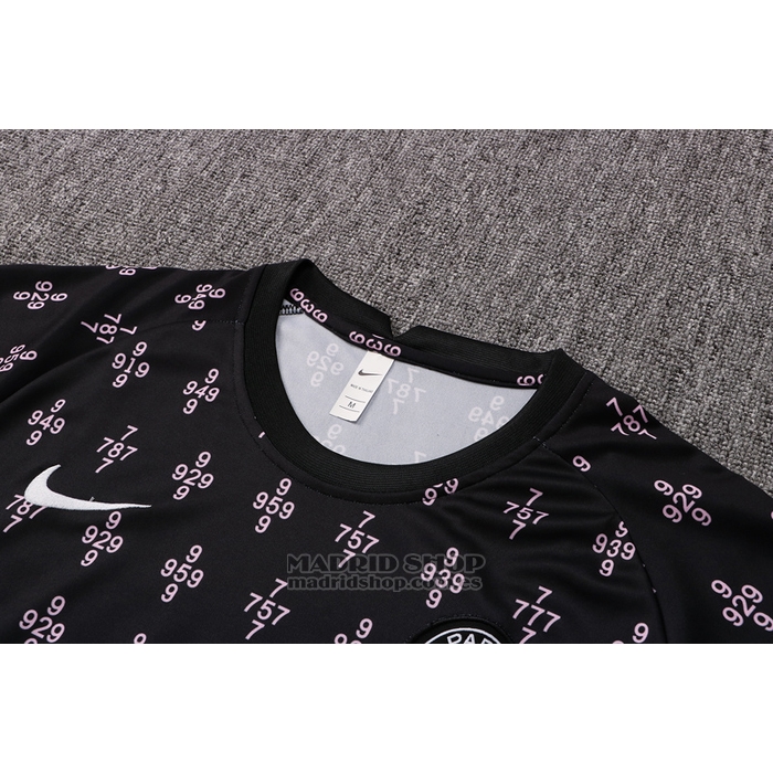 Chandal del Paris Saint-Germain Manga Corta 2021-2022 Negro